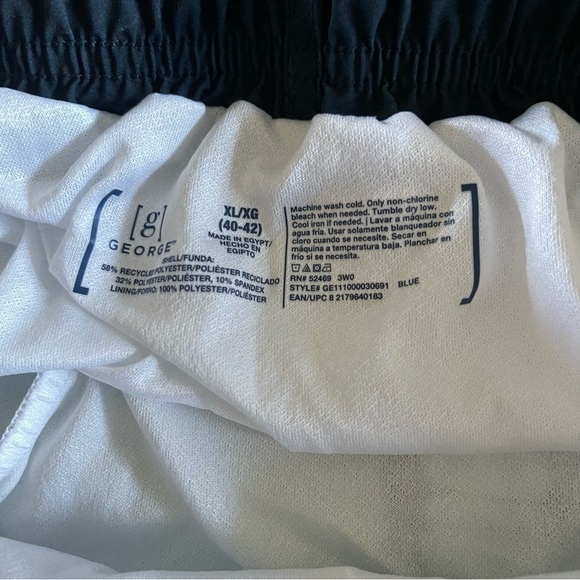 George Mens Swim Shorts Trunks size Xl 40-42 GUC - Picture 6 of 8